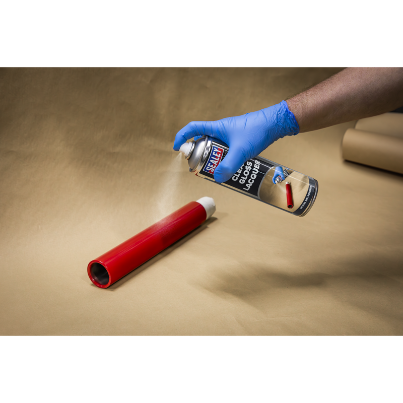 Sealey SCS065S Gloss Lacquer 500ml - Clear