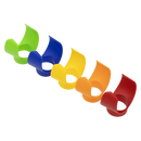 Sealey SCSGC Pressure Sprayer Colour-Coded Caps 5pc