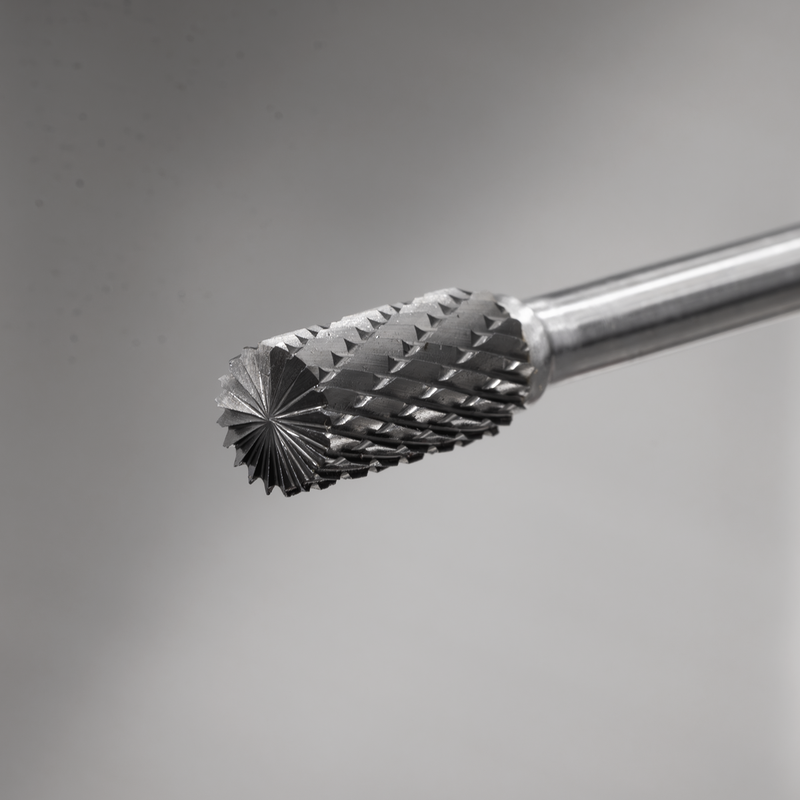 Sealey SDB01XL Tungsten Carbide Rotary Burr Extra-Long Cylindrical Front End Cut 10mm