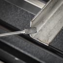 Sealey SDB01XL Tungsten Carbide Rotary Burr Extra-Long Cylindrical Front End Cut 10mm