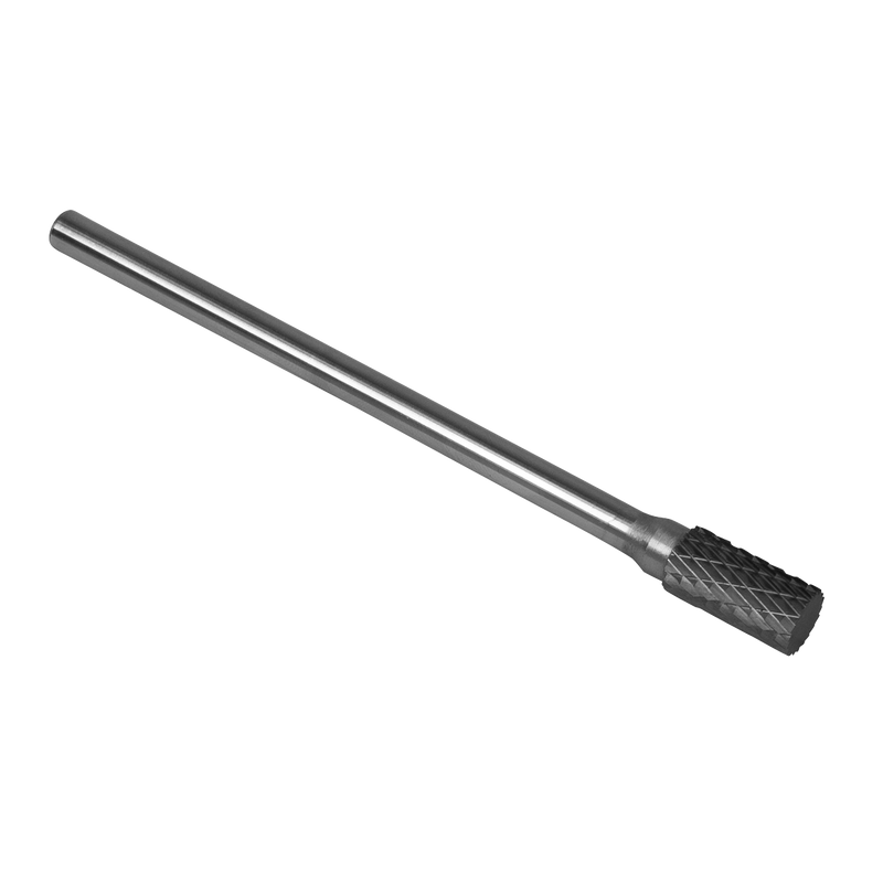 Sealey SDB01XL Tungsten Carbide Rotary Burr Extra-Long Cylindrical Front End Cut 10mm