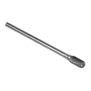 Sealey SDB02XL Tungsten Carbide Rotary Burr Extra-Long Cylindrical Ball Nose 10mm