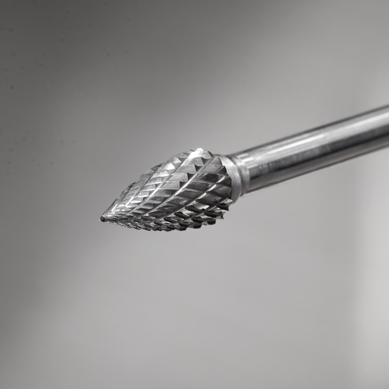 Sealey SDB03XL Tungsten Carbide Rotary Burr Extra-Long Arc Pointed Nose 10mm