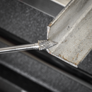 Sealey SDB03XL Tungsten Carbide Rotary Burr Extra-Long Arc Pointed Nose 10mm