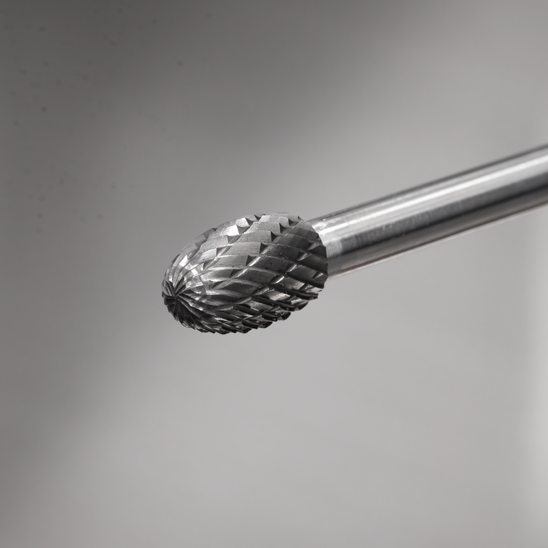 Sealey SDB04XL Tungsten Carbide Rotary Burr Extra-Long Oval 10mm