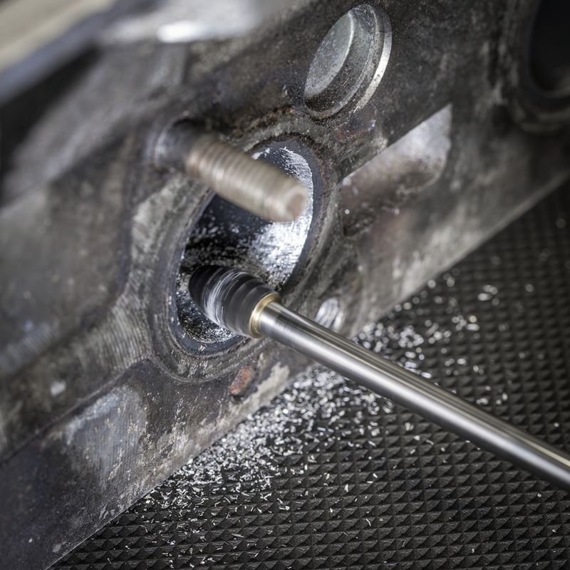 Sealey SDB04XL Tungsten Carbide Rotary Burr Extra-Long Oval 10mm