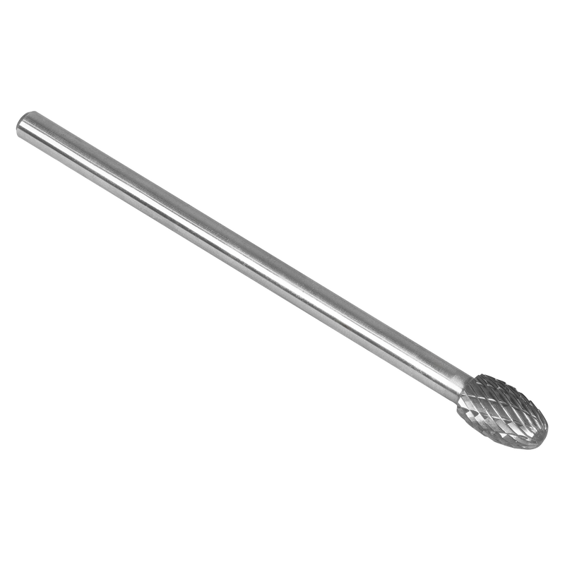 Sealey SDB04XL Tungsten Carbide Rotary Burr Extra-Long Oval 10mm
