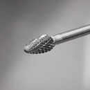 Sealey SDB05XL Tungsten Carbide Rotary Burr Extra-Long Arc Round Nose 10mm