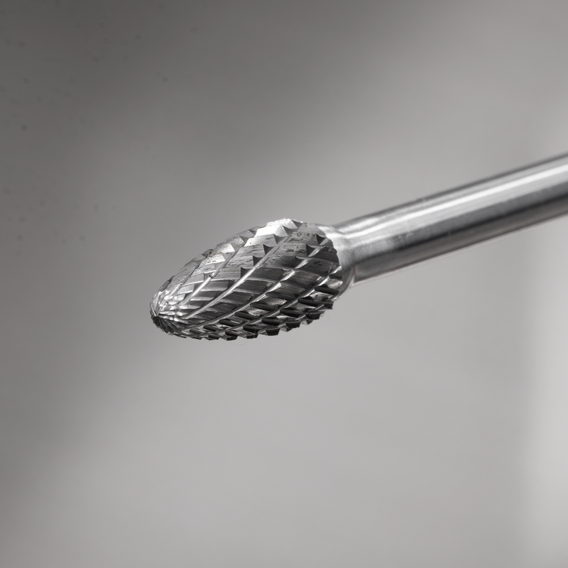 Sealey SDB05XL Tungsten Carbide Rotary Burr Extra-Long Arc Round Nose 10mm