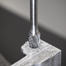 Sealey SDB05XL Tungsten Carbide Rotary Burr Extra-Long Arc Round Nose 10mm