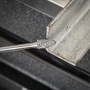 Sealey SDB05XL Tungsten Carbide Rotary Burr Extra-Long Arc Round Nose 10mm