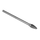 Sealey SDB05XL Tungsten Carbide Rotary Burr Extra-Long Arc Round Nose 10mm