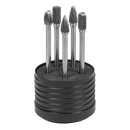 Sealey SDBK5XL Tungsten Carbide Rotary Burr Set Extra-Long 5pc