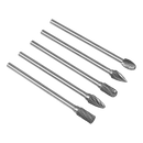 Sealey SDBK5XL Tungsten Carbide Rotary Burr Set Extra-Long 5pc