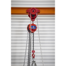 Sealey SG1000KITG Portable Adjustable Gantry Crane with Geared Trolley Combo 1 Tonne