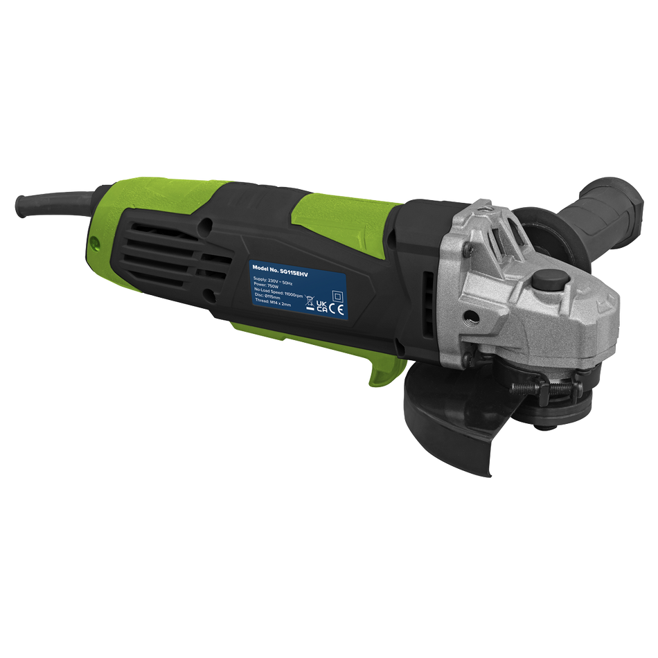 Sealey SG115EHV Angle Grinder Diameter 115mm 750W/230V