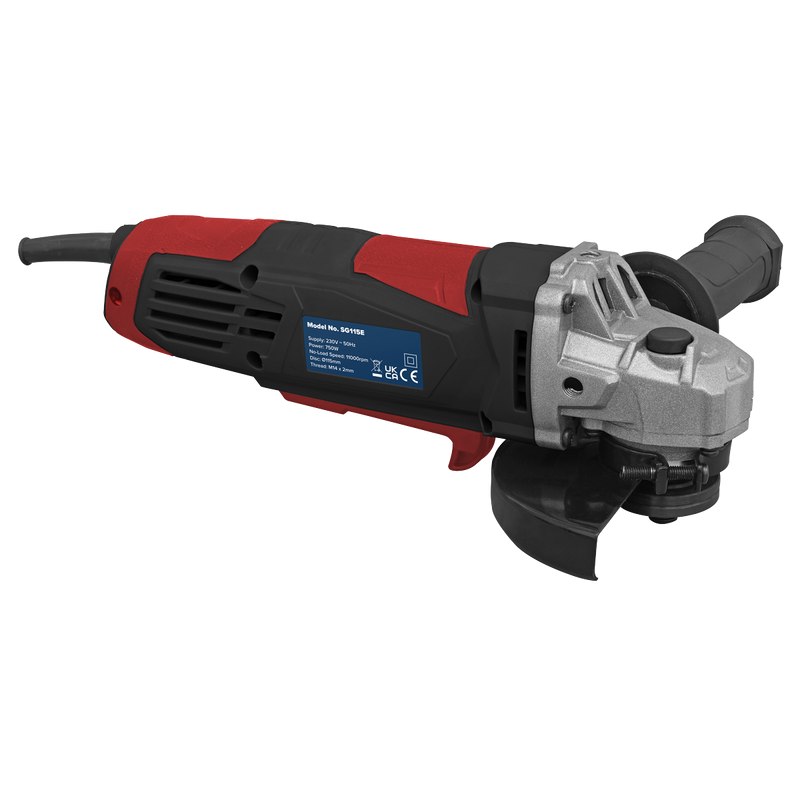 Sealey SG115E Angle Grinder Diameter 115mm 750W/230V