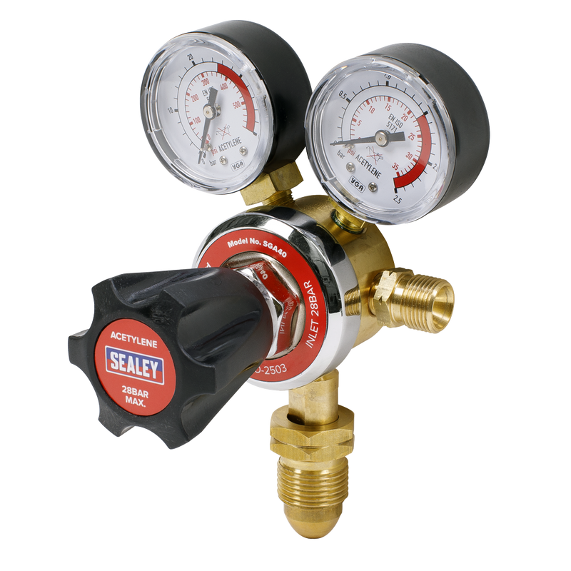 Sealey SGA40 Acetylene Regulator