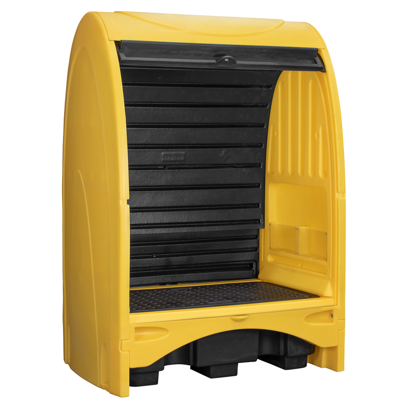 Sealey SJ1001 2 Drum Barrel Bund with Hardcover 250L Capacity