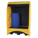 Sealey SJ1001 2 Drum Barrel Bund with Hardcover 250L Capacity