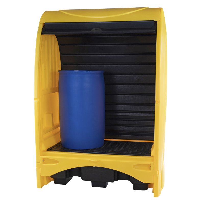 Sealey SJ1001 2 Drum Barrel Bund with Hardcover 250L Capacity