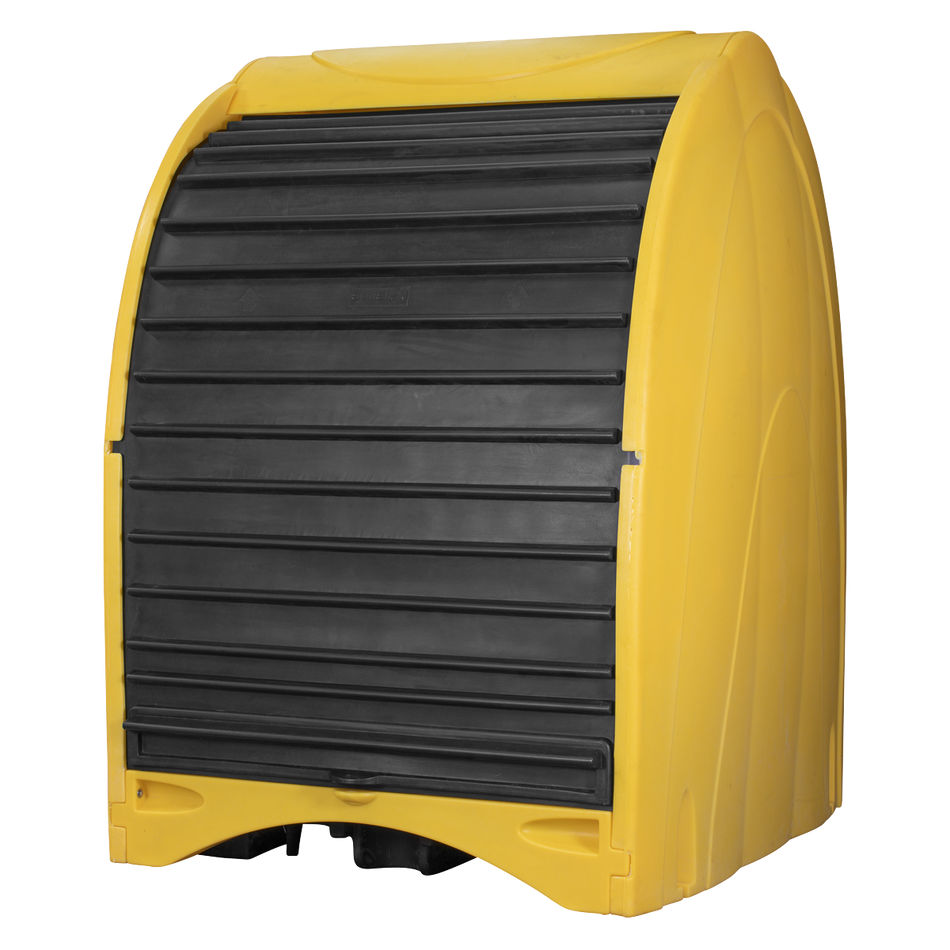 Sealey SJ1010 4 Drum Spill Pallet with Hardcover 485L Capacity