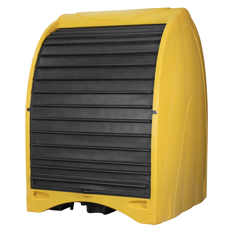 Sealey SJ1010 4 Drum Spill Pallet with Hardcover 485L Capacity
