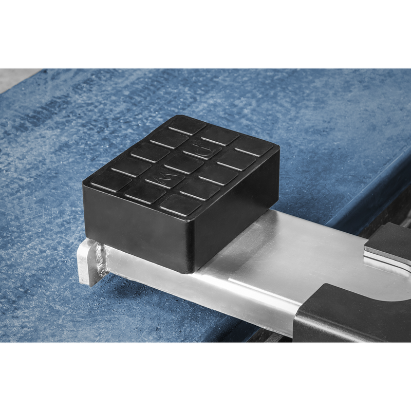 Sealey SJBEX.A02 Rubber Support Block for Viking Jacking Beams 60mm