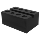 Sealey SJBEX.A03 Slotted Rubber Support Block for Viking Jacking Beams 80mm