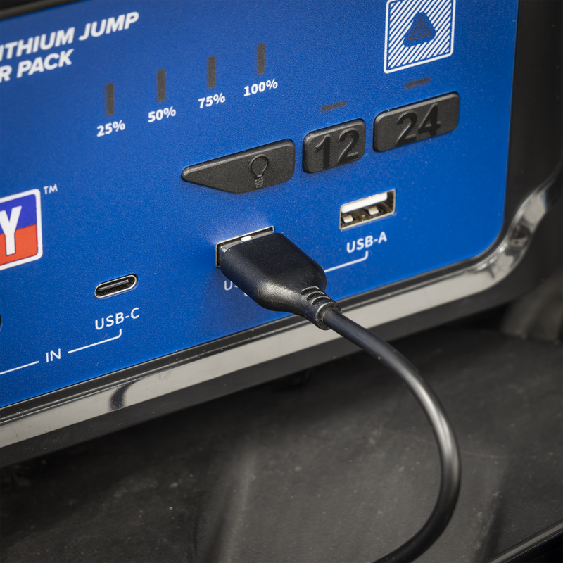 Sealey SL36S 3500A 12/24V Lithium Jump Starter Power Pack