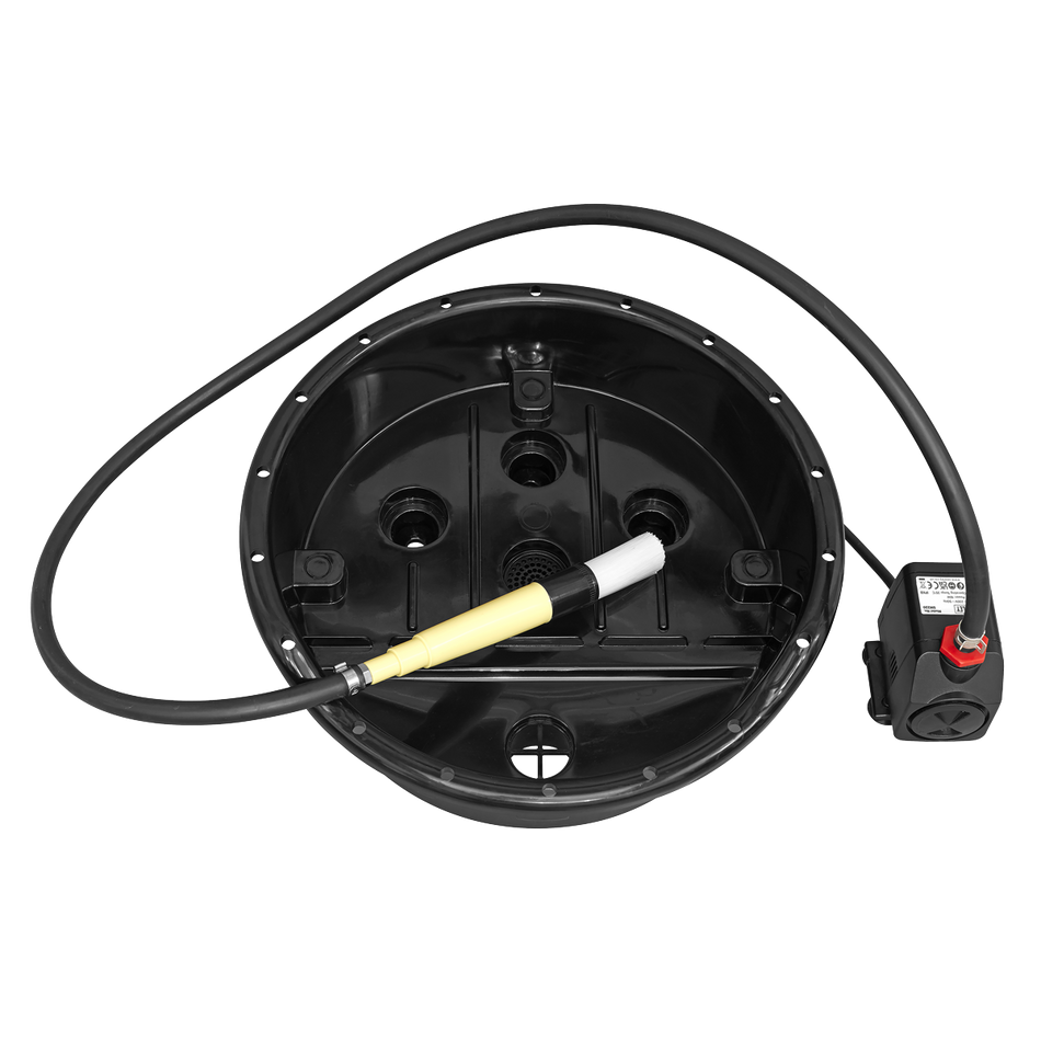 Sealey SM220 Portable Bucket Parts Washer with Brush 14L