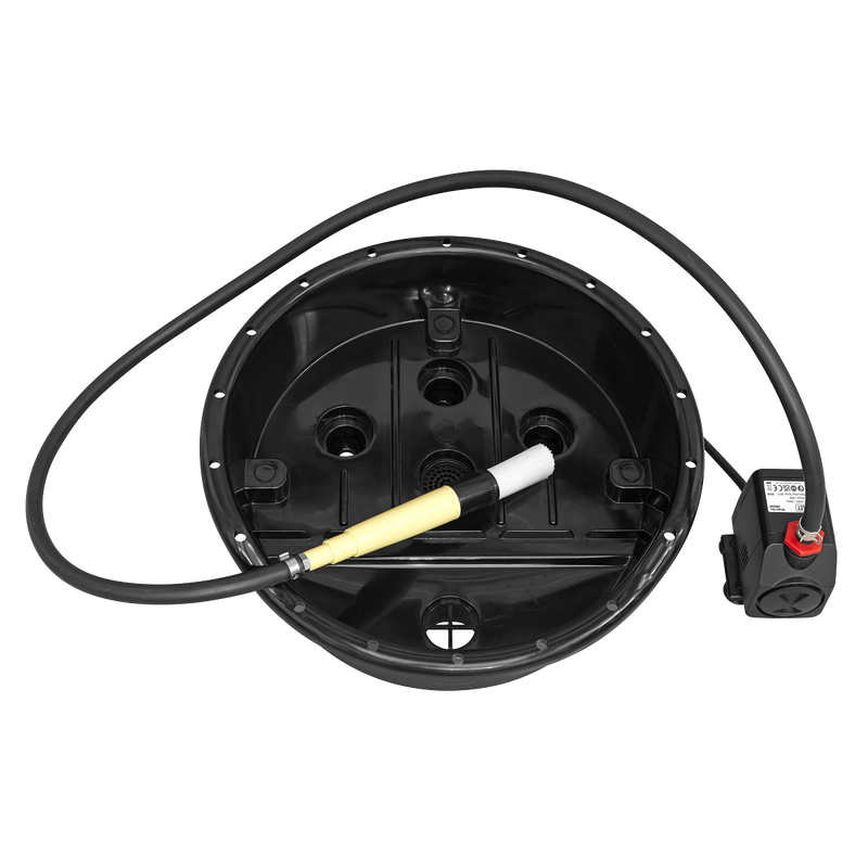 Sealey SM220 Portable Bucket Parts Washer with Brush 14L
