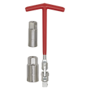 Sealey SMC57 Spark Plug T-Bar Wrench 16/21mm