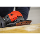 Sealey SMTA10 9pc Detail Sander - 90mm Sanding Sheet Set