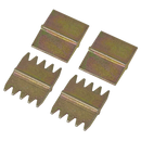 Sealey SR7074 Scutch Blades 25mm - Pack of 4