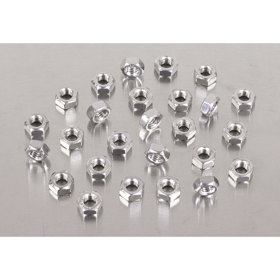 Sealey SS6 Stainless Steel Nut Din 934  M6 - Pack of 100