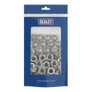 Sealey SSN10 Stainless Steel Nut M10 A2, DIN 934 - Pack of 50