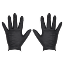 Sealey SSP60L Extra-Thick Powder-Free Disposable Nitrile Gloves, Large - Pack of 100