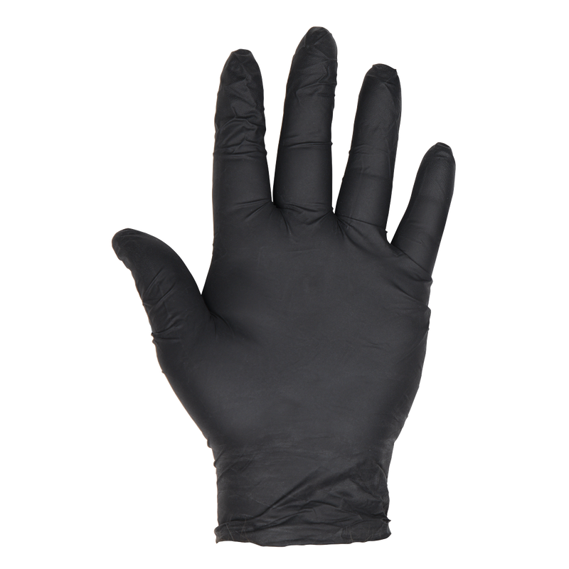 Sealey SSP60XL Extra Thick Powder-Free Disposable Nitrile Gloves, X-Large - Pack of 100