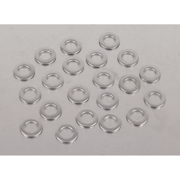 Sealey SSW8 Stainless Steel Flat Washer Din 125  M8 - Pack of 100