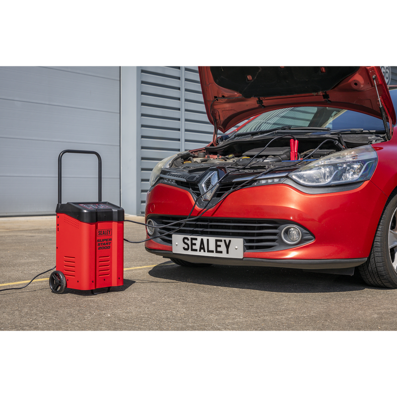 Sealey SUPERSTART200D 12/24V Starter 200A/Automatic Battery Charger 60A