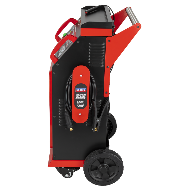 Sealey SUPERSTART550E 6/12/24V Battery Starter/Charger 550A
