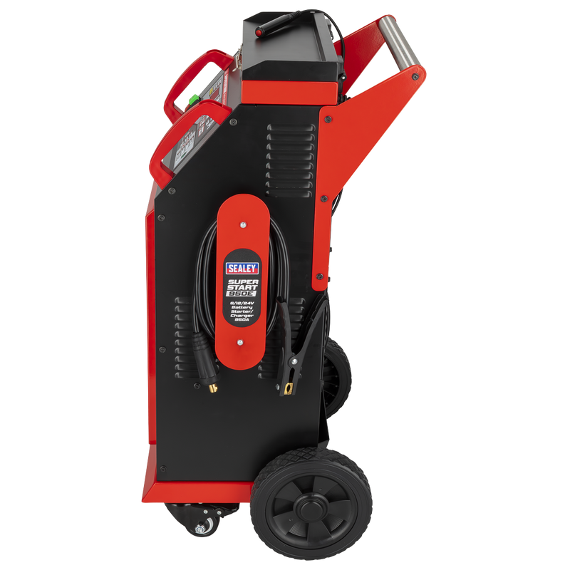 Sealey SUPERSTART950E 6/12/24V Battery Starter/Charger 950A