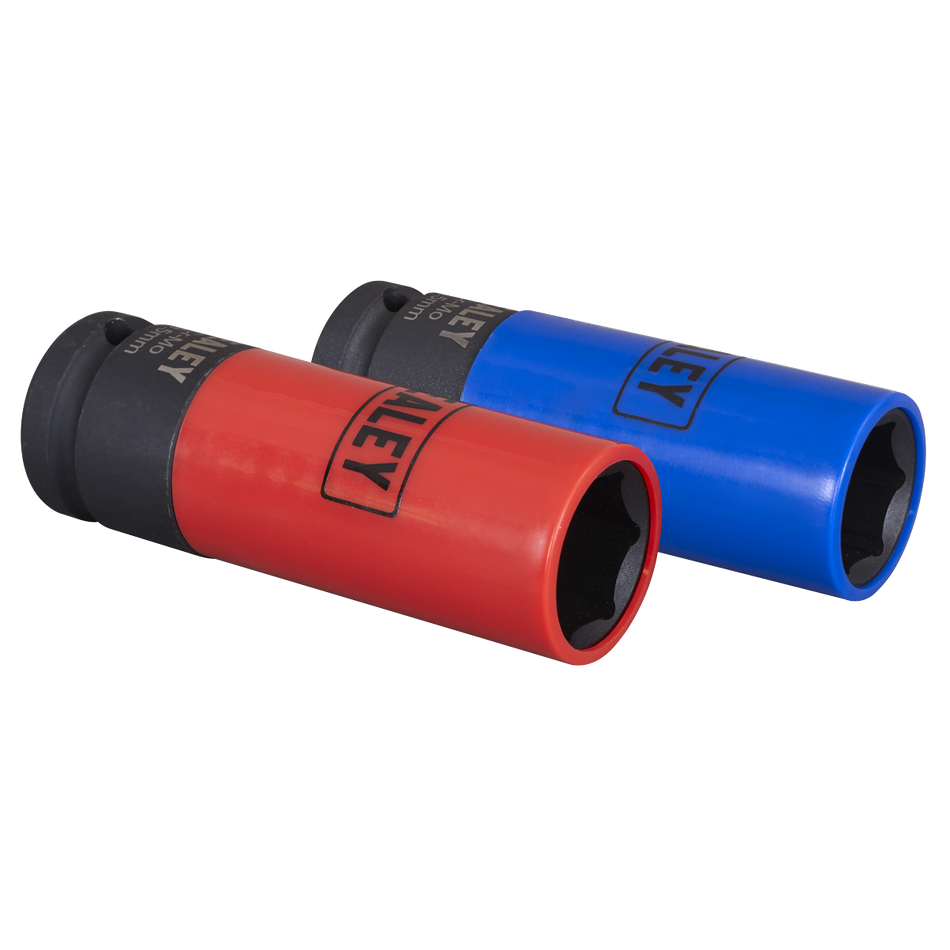 Sealey SX01819 Alloy Wheel Impact Socket Set 1/2"Sq Drive 2pc
