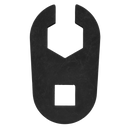 Sealey SX0323 DPF Fuel Vaporiser Crow's Foot Spanner for Ford 1/2"Sq Drive 22mm