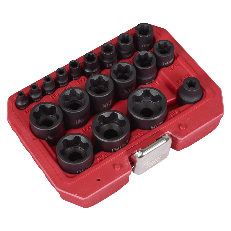 Sealey SX097 External TRX-P* Socket Set 19pc
