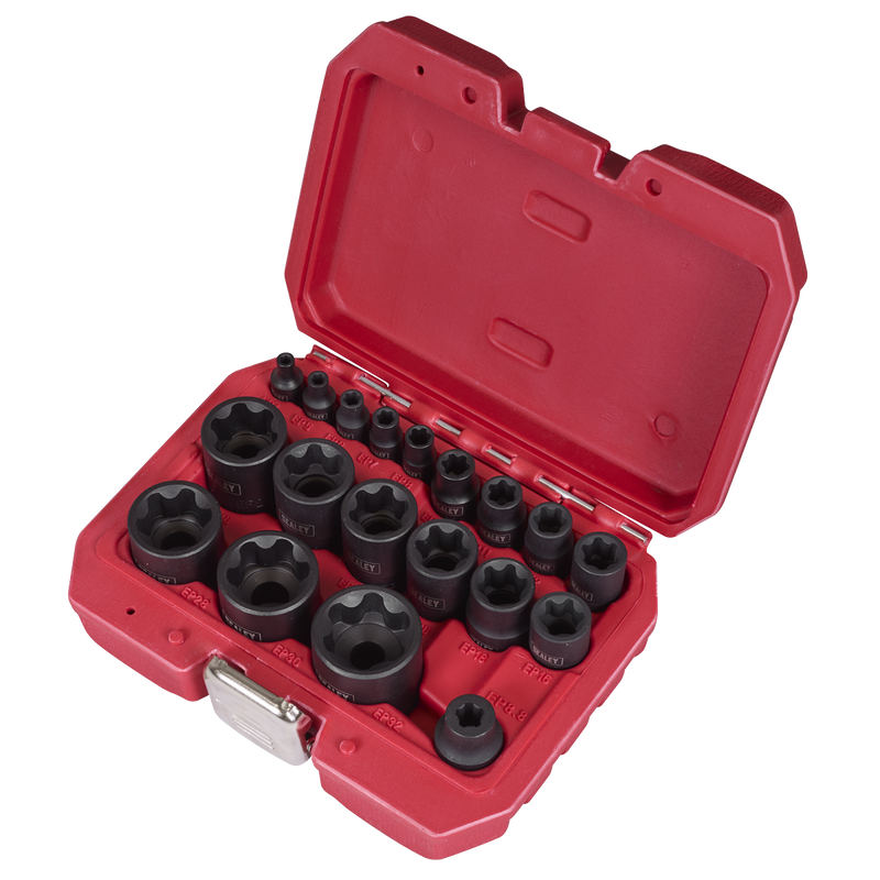 Sealey SX097 External TRX-P* Socket Set 19pc
