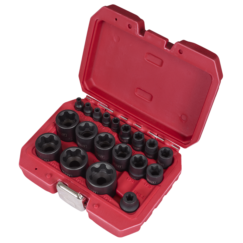 Sealey SX097 External TRX-P* Socket Set 19pc