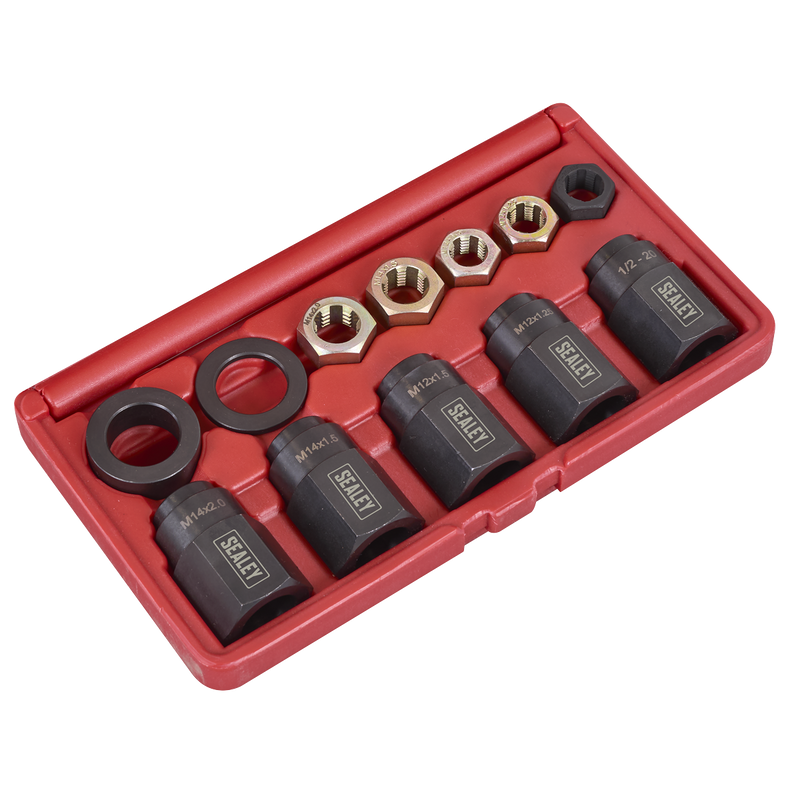 Sealey SX228 Wheel Stud Installer Kit 12pc
