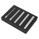 Sealey SX814 Extra-Deep Socket Set 5pc 8, 10, 12, 13, 14mm 3/8"Sq Drive